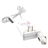 ipega Car Charger and AC Adapter Transformer for iPad /iPhone (White)
