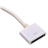 1M 17-core Version 30pin Male to Female Dock Data Transfer & Charging Extension Cable Cord for iPad /iPhone (White) 