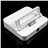 6-in-1 HDMI Dock Charging Station with Remote Controller /USB Jack /3.5mm Line-out for iPad /iPhone /iPod (White)