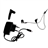 AVF6 VOIP Single-earpiece Wireless Bluetooth Headset with Microphone (Black)