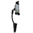 CR003 360° Rotating Adjustable Car Mount Holder & USB Car Charger for iPhone /HTC /Samsung /BlackBerry /LG (Black) 