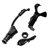 CR003 360° Rotating Adjustable Car Mount Holder & USB Car Charger for iPhone /HTC /Samsung /BlackBerry /LG (Black) 