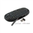 Eboard AirMouse Smart Handheld 2.4GHz Wireless Bluetooth Mini Keyboard with Mouse Optical Trackpad (Black) 