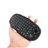 Eboard AirMouse Smart Handheld 2.4GHz Wireless Bluetooth Mini Keyboard with Mouse Optical Trackpad (Black) 