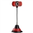 Flexible Driverless 8.0 Mega Pixels USB 2.0 Webcam PC Web Camera with 3 LED Lights & Microphone (Red) 