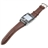 G10 Single Card Quad Band 1.6-inch Touch Screen GPS Positioning Watch Cell Phone with Leather Band Camera Bluetooth FM