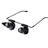 HMM-80728 20X Glasses Type Watch Repair Magnifier with LED Lights (Black)