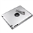 M2 Rechargeable Bluetooth 3.0 82-Key Wireless Keyboard with Protective Case for iPad 2 (Silver)
