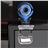 Mini Clip-on Style 8.0 Mega Pixels USB 2.0 Webcam Web Camera with Microphone for PC Notebook Laptop (Blue)