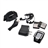 N800 One SIM Quad Band 1.3-inch Touch Screen Watch Cellphone with Silicone Band/Camera /Bluetooth /FM /MP3 /MP4 (Black)