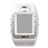 N800 One SIM Quad Band 1.3-inch Touch Screen Watch Cellphone with Silicone Band/Camera /Bluetooth /FM /MP3 /MP4 (White) 