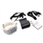 N800 One SIM Quad Band 1.3-inch Touch Screen Watch Cellphone with Silicone Band/Camera /Bluetooth /FM /MP3 /MP4 (White) 