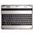 Rechargeable 78-Key Wireless Bluetooth V2.0 Keyboard Protective Case with Speaker for iPad /iPad 2 /The new iPad (Black)