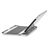 Rechargeable 78-Key Wireless Bluetooth V2.0 Keyboard Protective Case with Speaker for iPad /iPad 2 /The new iPad (Black)