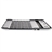Rechargeable 78-Key Wireless Bluetooth V2.0 Keyboard Protective Case with Speaker for iPad /iPad 2 /The new iPad (Black)