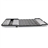 Rechargeable 78-Key Wireless Bluetooth V2.0 Keyboard Protective Case with Speaker for iPad /iPad 2 /The new iPad (Black)