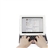 Rechargeable 78-Key Wireless Bluetooth V2.0 Keyboard Protective Case with Speaker for iPad /iPad 2 /The new iPad (Black)