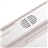 Rechargeable 78-Key Wireless Bluetooth V2.0 Keyboard Protective Case with Speaker for iPad /iPad 2 /The new iPad (White)