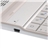 Rechargeable 78-Key Wireless Bluetooth V2.0 Keyboard Protective Case with Speaker for iPad /iPad 2 /The new iPad (White)