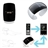 Stylish Ladies Bluetooth Vibrating Bracelet with Caller ID & LED Time Display (Black)