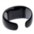 Stylish Ladies Bluetooth Vibrating Bracelet with Caller ID & LED Time Display (Black)