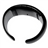 Stylish Ladies Bluetooth Vibrating Bracelet with Caller ID & LED Time Display (Black)