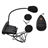 V1 100M Bluetooth Motorcycle Helmet Interphone Intercom Headset with Built-in FM Radio 
