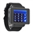 i5 One SIM Quad Band 1.8 Inch Touch Screen Watch Cell Phone with Silicone Band Bluetooth Camera FM MP3 MP4 (Black)