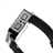 i5 One SIM Quad Band 1.8 Inch Touch Screen Watch Cell Phone with Silicone Band Bluetooth Camera FM MP3 MP4 (Black)