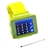 i5 One SIM Quad Band 1.8 Inch Touch Screen Watch Cell Phone with Silicone Band Bluetooth Camera FM MP3 MP4 (Green)