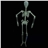 1.5m Luminous Skeleton for Bar Decoration /Spirit Festival /Halloween