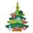 16G Christmas Tree Shaped Rubber USB Flash Drive (Large Size) 