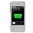 1900mAh Back Case External Supplemental Battery Emergency Charger Mobile Power Bank Source for iPhone 4 iPhone 4S White