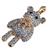 1GB U Disk Bear Shape USB Flash Memory Drive with Rhinestone (Blue)