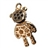 1GB U Disk Bear Shape USB Flash Memory Drive with Rhinestone (Blue)