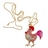 1GB U Disk Cock Shape USB Flash Memory Drive with Rhinestone