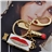 1GB U Disk Lip Pattern USB Flash Memory Drive with Rhinestone