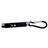 2 in 1 Mountaineering Buckle Red Laser LED Torch (Black)