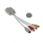 21.5CM VGA SVGA to S-Video 3 RCA TV AV Cable Adapter
