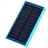 2600mAh Power Supply Portable Solar USB Charger with Flashlight for Mobile Phone MP3 MP4 PDA (Blue)