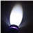 3005 3-mode 210 Lumens Telescopic Head LED Flashlight Torch with White Light (Black) 