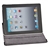 360 Degree Rotating Crocodile Pattern PU Leather Case Cover with Stand for The new iPad (White) 