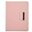 360 Degree Rotating Protective PU Leather Case Cover with Plastic Stand for The new iPad (Light Pink)