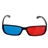 3D Glasses 3D Movie Game Video Glasses Gadget JD-A67 (Black)
