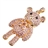 4GB U Disk Bear Shape USB Flash Memory Drive with Rhinestone (Pink)