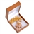 4GB U Disk Bear Shape USB Flash Memory Drive with Rhinestone (Pink)