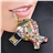4GB U Disk Fish Shape USB Flash Memory Drive with Rhinestone