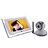7 Inch LCD Screen 4 Channels Wireless Baby Monitor with Infared Night Vision LED & TV-Out Function