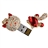 8GB U Disk Cat Design USB Flash Memory Drive with Rhinestone