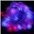 9.5m 80-LED 8 Lighting Modes 250V Heart Shaped Colorful LED String Light for Christmas Wedding Party Garden